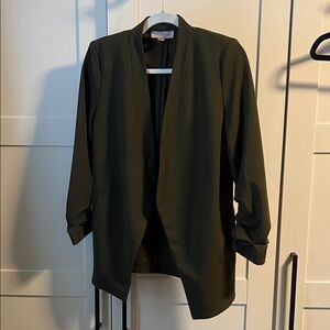 Philosophy Olive Green Blazer